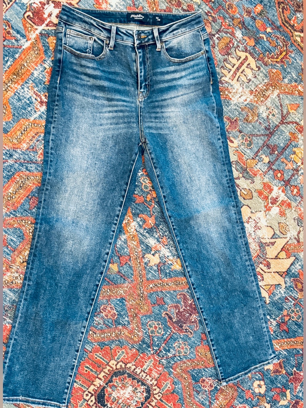 Flag & Anthem Women's High Rise Straight Jeans 30/10